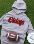 Chiefs Single Satin Applique Digital Embroidery Design