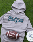 Badgers Single Satin Applique Digital Embroidery Design