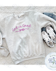 God is Good Embroidered Crewneck (BBE Original)