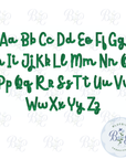 Sunday Sans Native BX Font Digital Embroidery Design