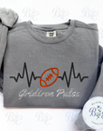 FREEBIE Gridiron Pulse Digital Embroidery Design