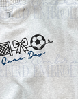 Soccer Game Day Embroidered-Choose your style