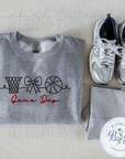 Basketball Game Day Digital Embroidery Design