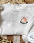 Hello Pumpkin Pocket Digital Embroidery Design