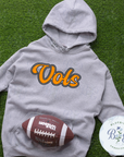 Vols Single Satin Applique Digital Embroidery Design