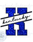 KY State Applique Digital Embroidery Design