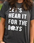 Let’s Hear It For The Boys Game day Tee - Bluebird Embroidery