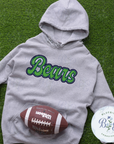 Bears Single Satin Applique Digital Embroidery Design