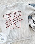 WI State Applique Digital Embroidery Design