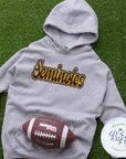 Seminoles Single Satin Applique Digital Embroidery Design