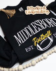 Middlesboro Vintage Football Embroidered Sweatshirt