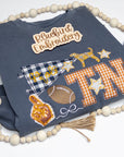 Tennessee Doodle Applique Embroidered Sweatshirt