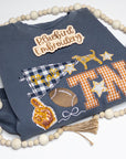 Tennessee Doodle Applique Embroidered Sweatshirt