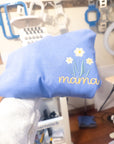 Mama Flowers Embroidered Tee