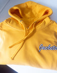 Custom Vintage Script Embroidered Hoodie