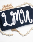 Custom Chenille Yarn Sweatshirt-Choose your team!