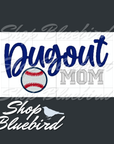 Dugout Mom Hat Digital Embroidery Design
