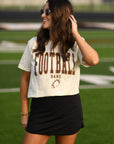 Football Babe Game day Tee - Bluebird Embroidery