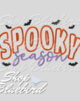 Spooky Season Applique Digital Embroidery Design