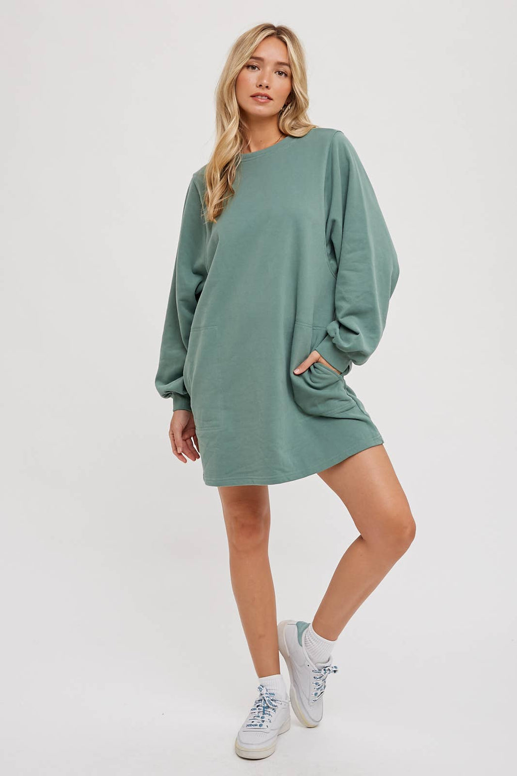 Bluivy - FRENCH TERRY MINI DRESS