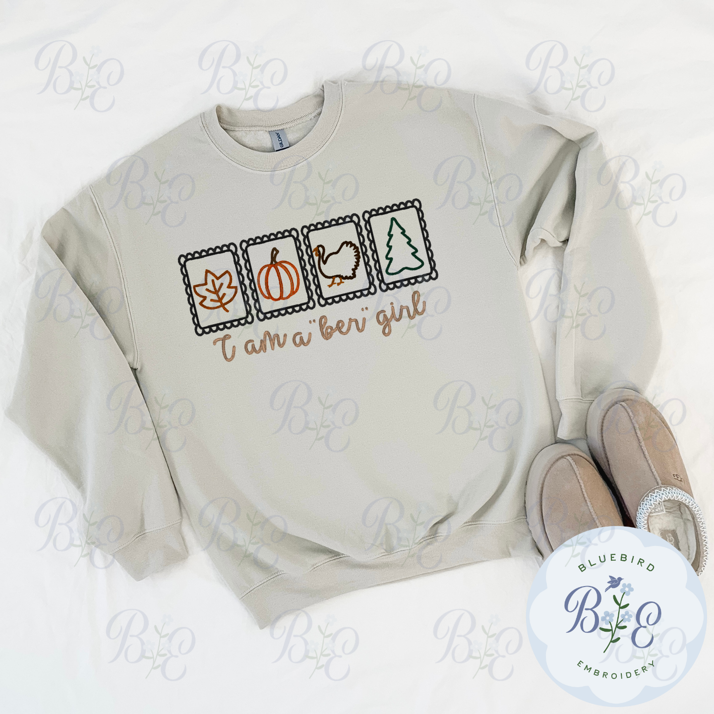 I am a "ber" girl Digital Embroidery Design