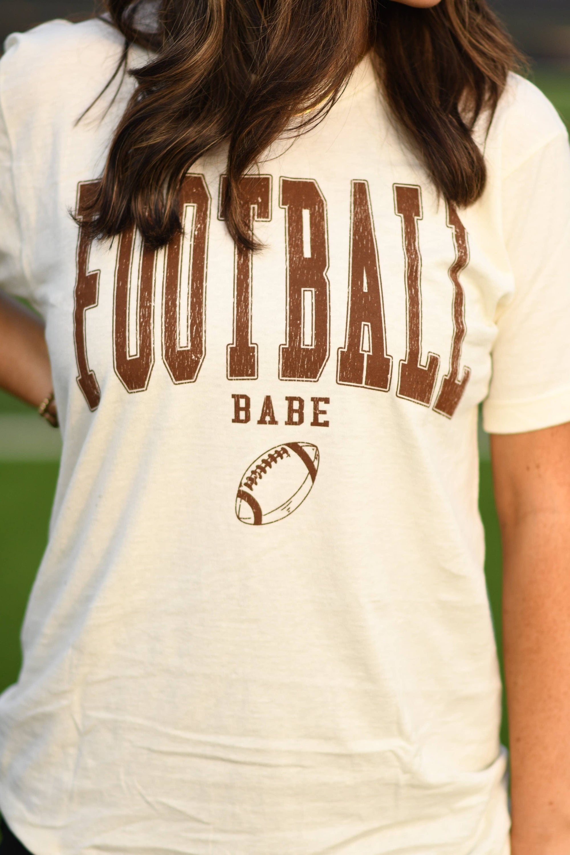 Football Babe Game day Tee - Bluebird Embroidery