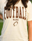 Football Babe Game day Tee - Bluebird Embroidery