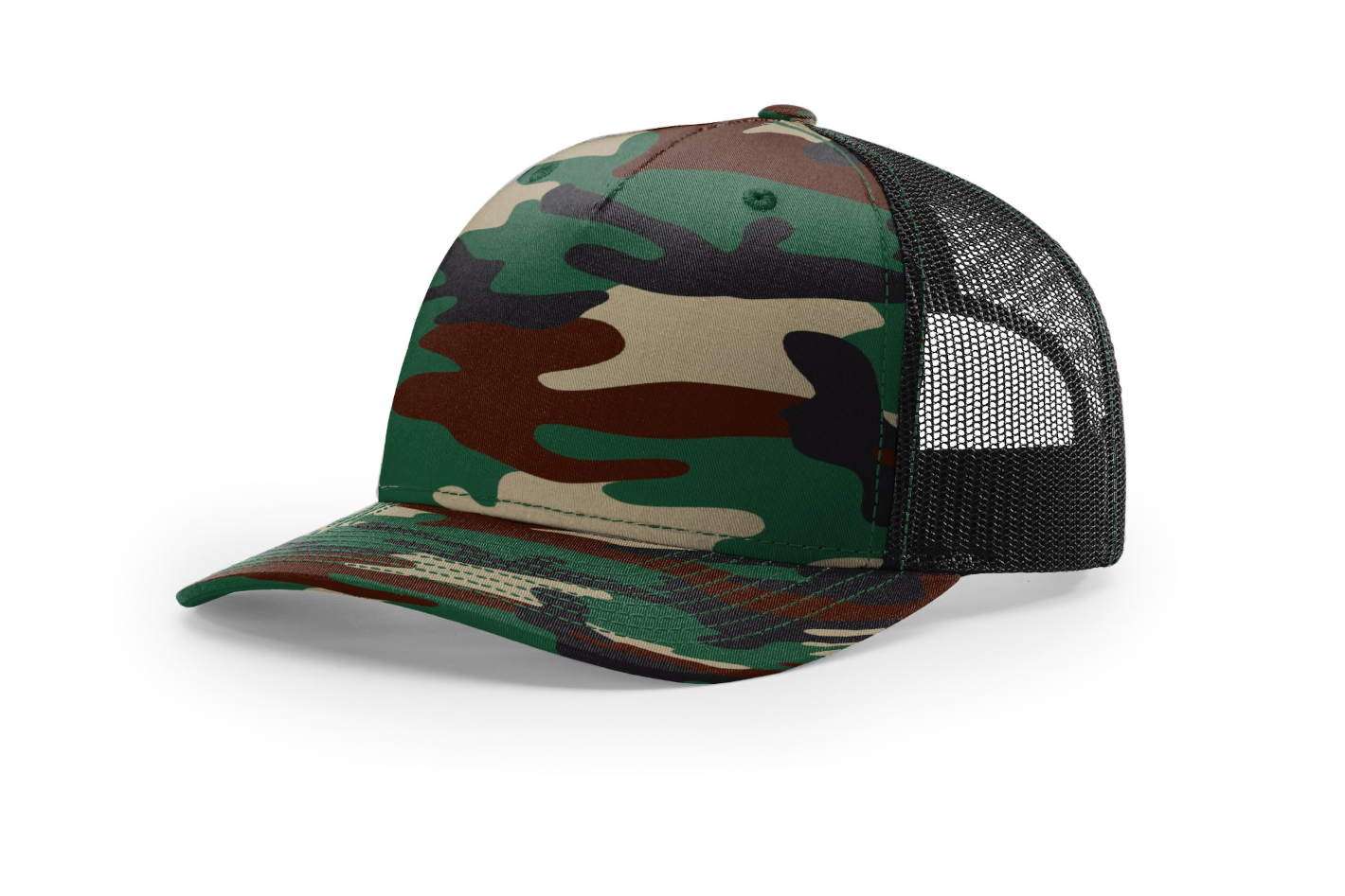 Middlesboro Logo Camo Richardson 112 3D Puff Embroidered