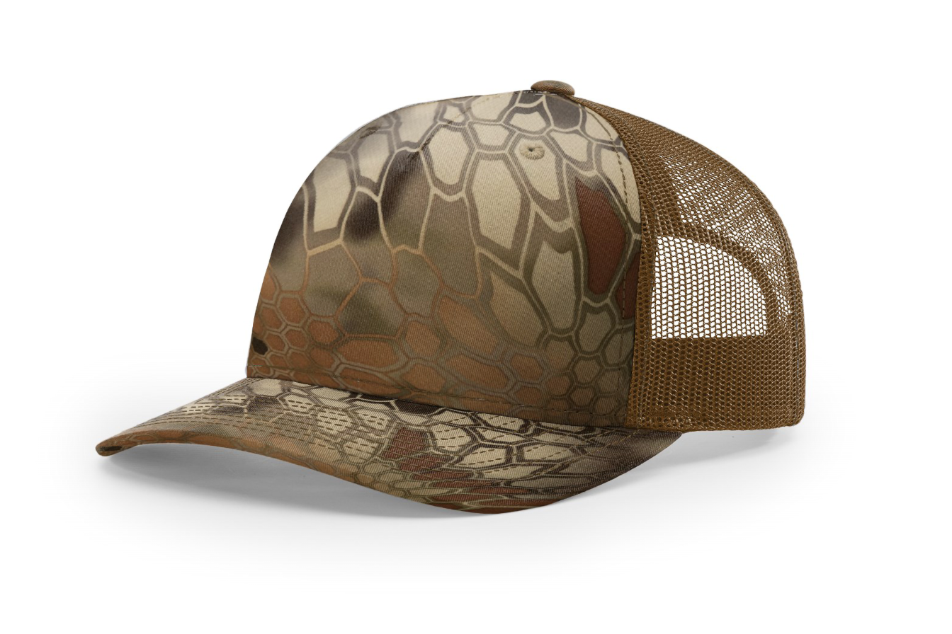 Middlesboro Logo Camo Richardson 112 3D Puff Embroidered