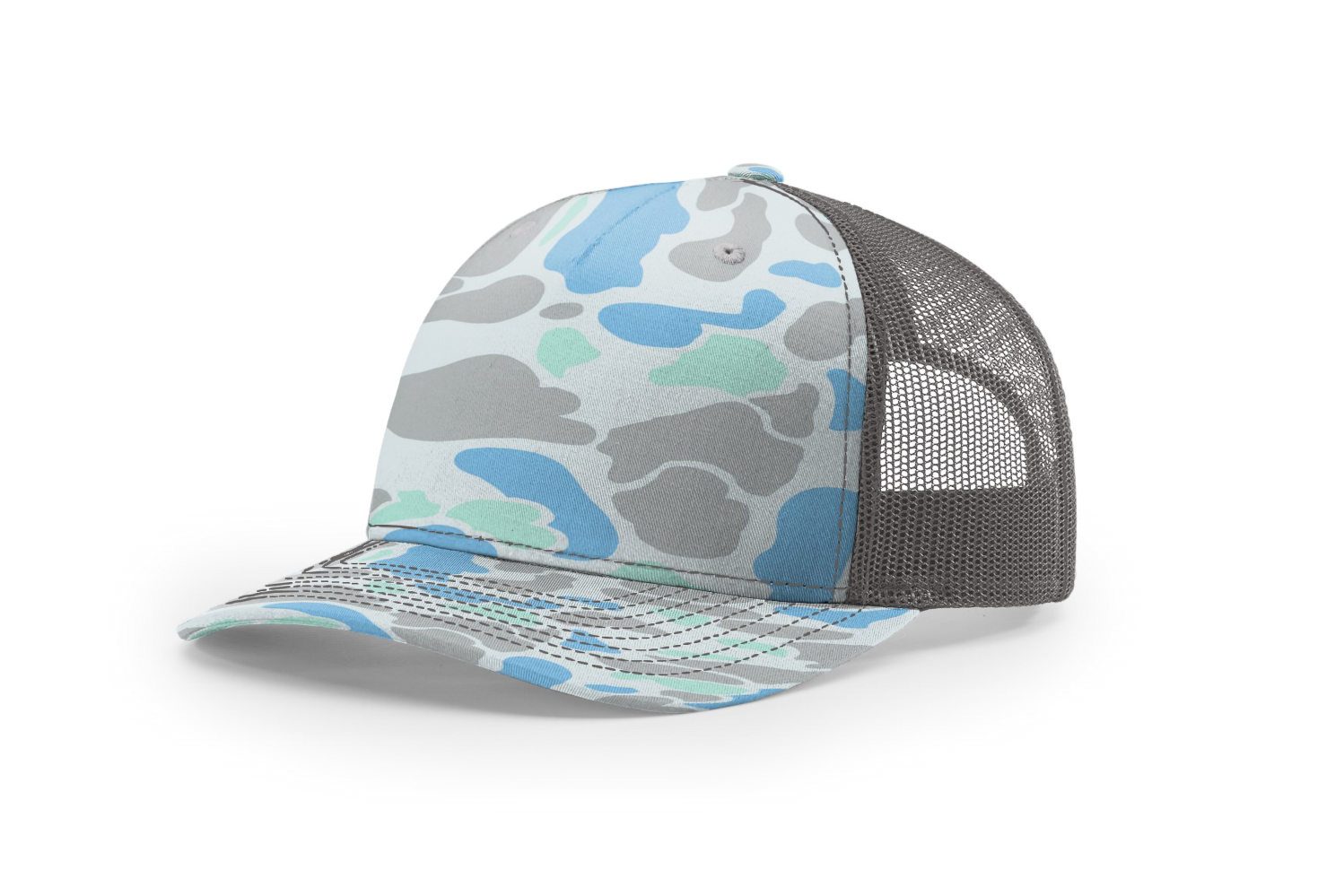 Middlesboro Logo Camo Richardson 112 3D Puff Embroidered