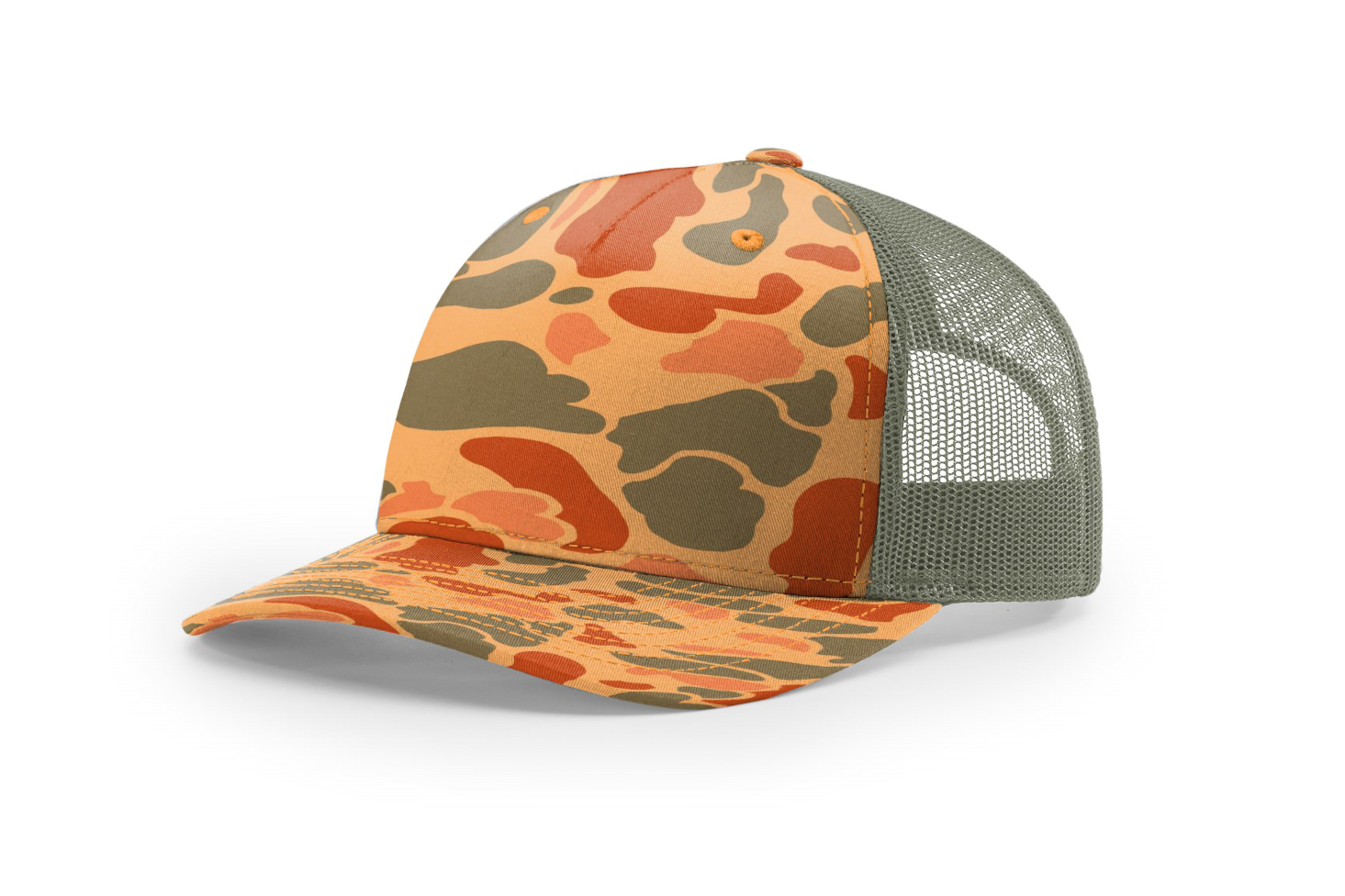 Middlesboro Logo Camo Richardson 112 3D Puff Embroidered