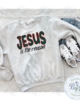 Jesus is the reason Applique Digital Embroidery Design