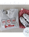 Be Mine Valentine's Stamps Digital Embroidery Design