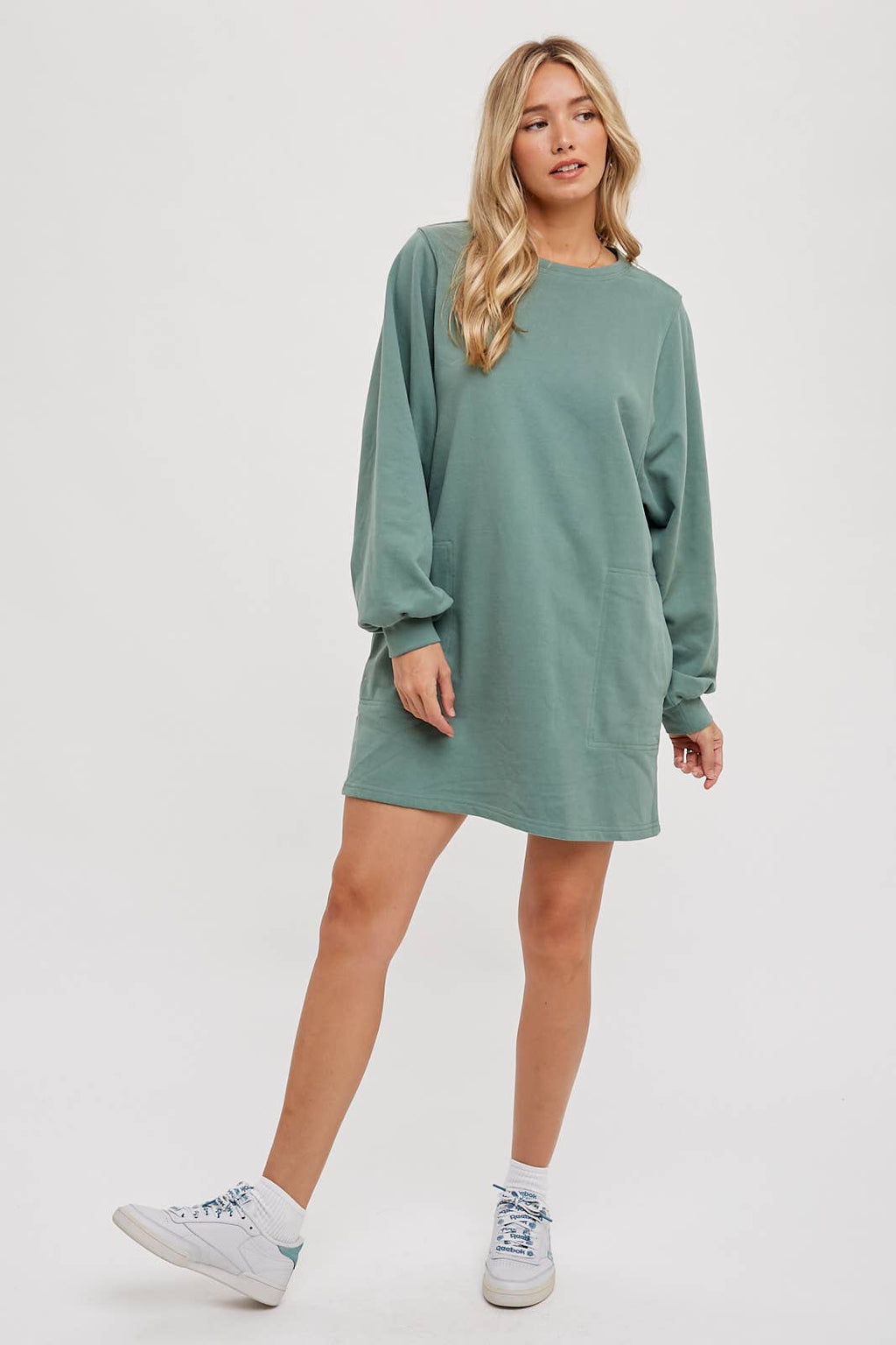 Bluivy - FRENCH TERRY MINI DRESS