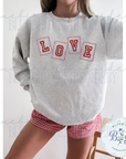 LOVE Stamps Applique Digital Embroidery Design