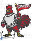Mascot Embroidery Design – Digital Download | Optional Mascot Personalization