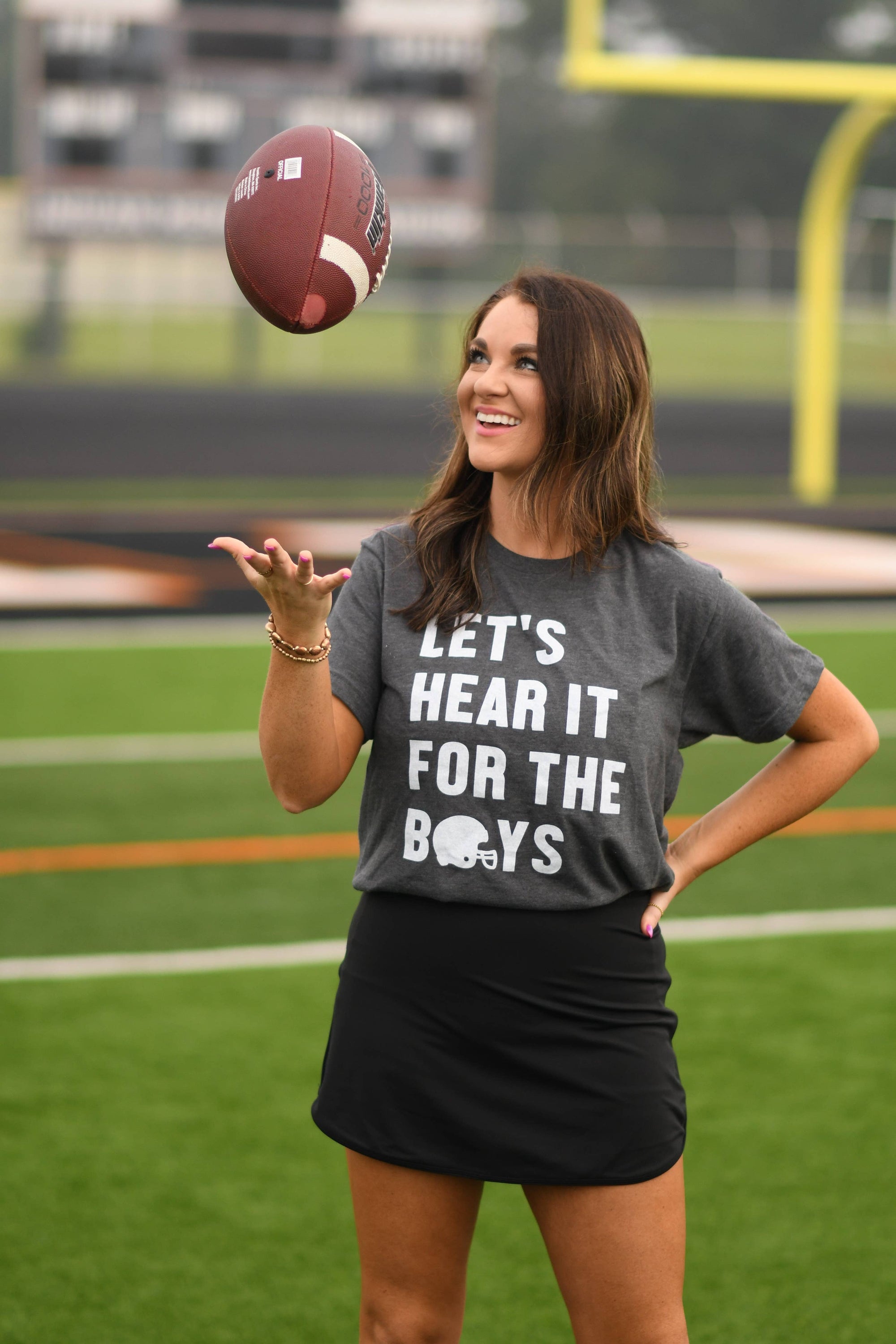 Let’s Hear It For The Boys Game day Tee - Bluebird Embroidery