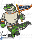 Mascot Embroidery Design – Digital Download | Optional Mascot Personalization