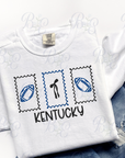 Custom Football Stamps Embroidered