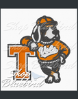 Mini TN Smokey 3D Puff Hat Digital Embroidery Design