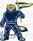 Mascot Embroidery Design – Digital Download | Optional Mascot Personalization