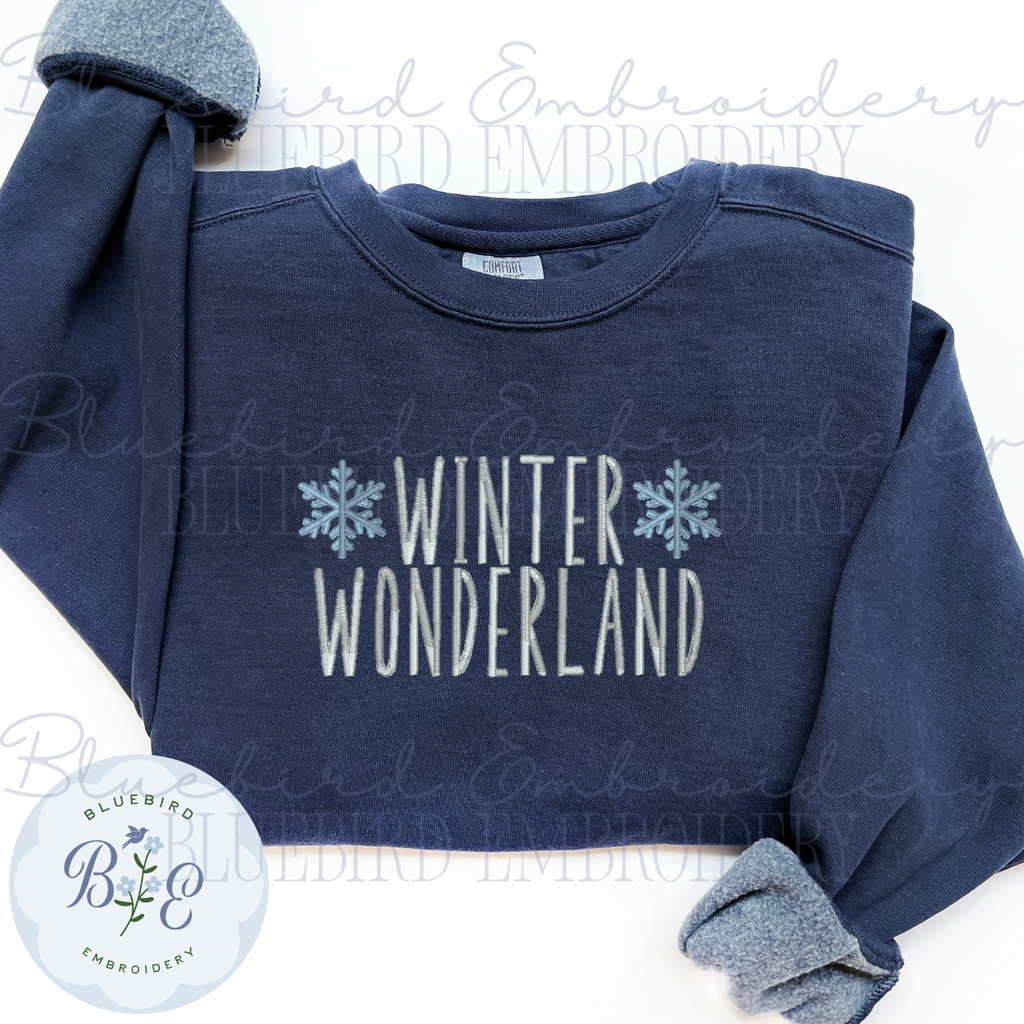 Winter Wonderland Digital Embroidery Design