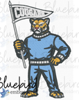 Mascot Embroidery Design – Digital Download | Optional Mascot Personalization