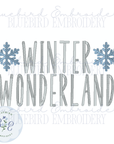 Winter Wonderland Digital Embroidery Design