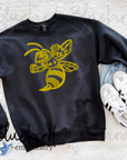 Vintage Jackets Outline Embroidered Sweatshirt