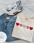 Hearts Filled Digital Embroidery Design
