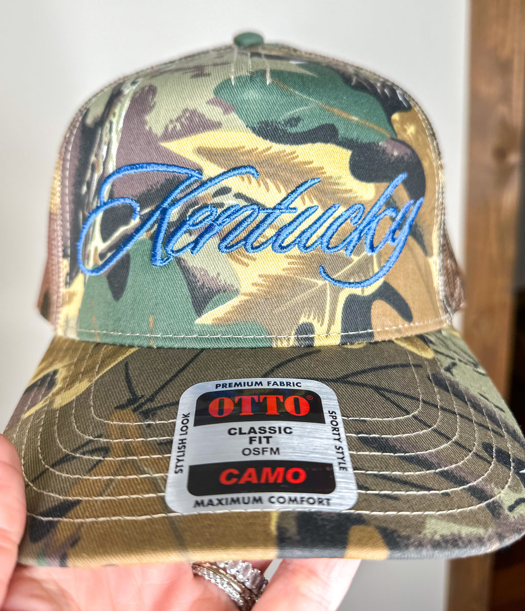 Kentucky 3D Puff Embroidered Hat