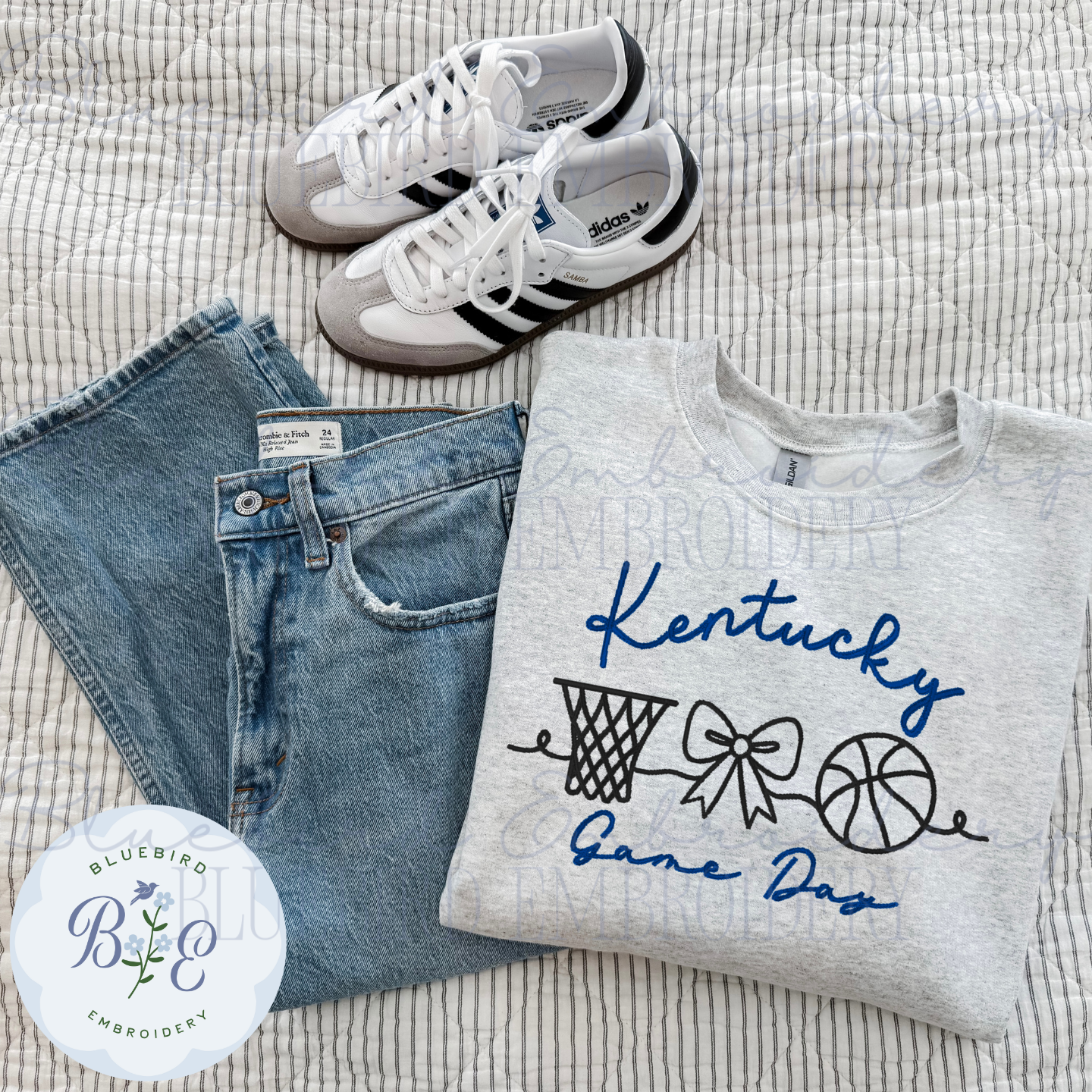 Kentucky Basketball Game Day Digital Embroidery Design