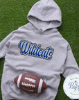 Wildcats Single Satin Applique Digital Embroidery Design