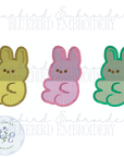 Bunny Peeps Digital Embroidery Design